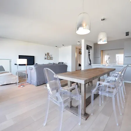 Spacious On Seafront Of Duinbergen Apartment